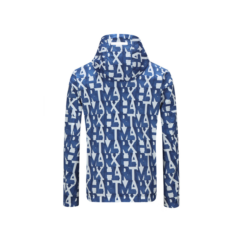 哈特马克斯索罗娜仿记忆面料抗皱耐磨弹力不易掉色印花外套 探索蓝 M 170/92A