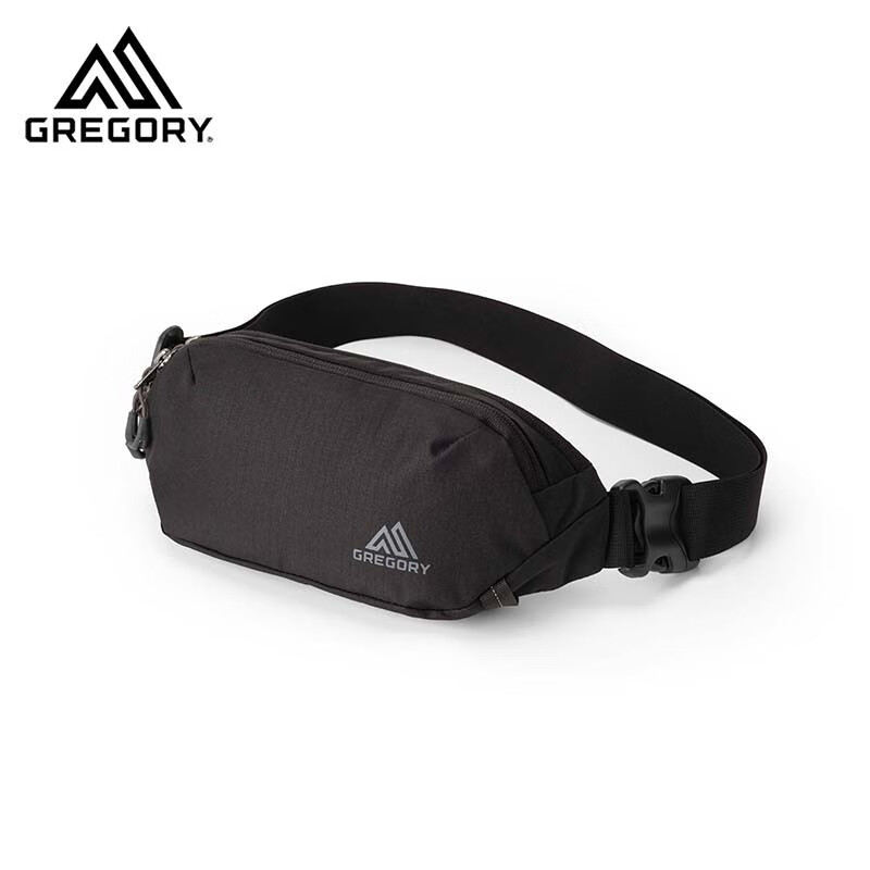 GREGORY格里高利RhuneBlet腰包户外运动徒步包城市旅行斜挎包 炭黑色