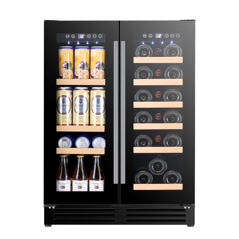 ά�ѵ£�VINGARDE��Ƕ��ʽ��ƹ���º�ʪ����˫�¾ƹ���ÿ������������ưɱ��ʲ�Ҷ���ر�˫������ع�CH-55 ˫��˫�¡�ȫ�����š�������Һ�ƹ��� 120L