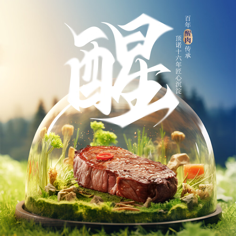顶诺醒切牛排西餐厅同款高端牛排进口冷冻西冷牛排送礼牛肉 牛排150g*6 赠黑椒酱20g*6
