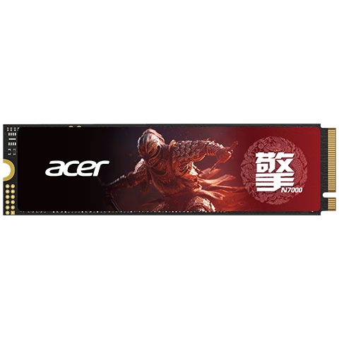 ڲ곞acer1TB SSD̬Ӳ M.2NVMe PCIe 4.07200MB/s٣364Ԫ