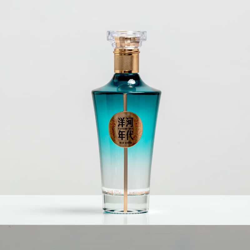 洋河年代文创 绵柔浓香型白酒 送礼宴会商务用酒 2024年 500mL 1瓶 52度