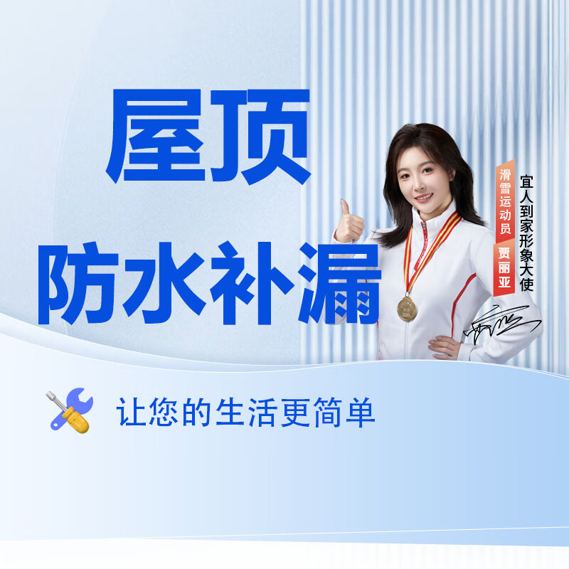 屋顶防水补漏，防水检测，顶楼漏水维修，墙面反碱-抵扣券30元