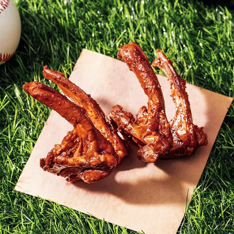 周黑鸭 锁鲜卤鸭锁骨190g 甜辣味麻辣甜 武汉特产卤味即食锁骨 气调盒装 甜辣鸭脖180g