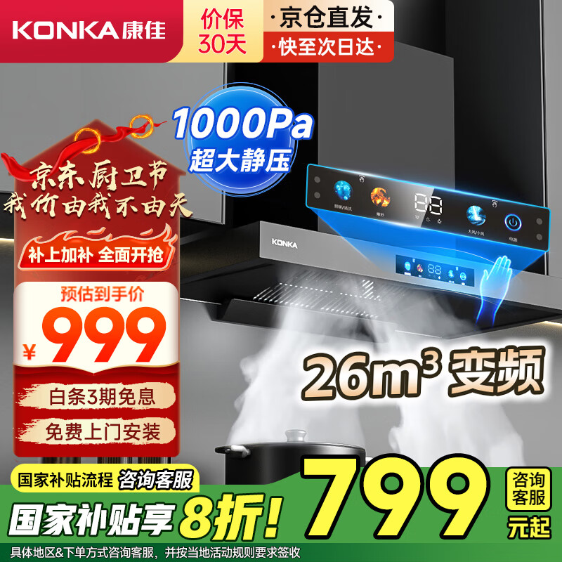 ���ѣ�KONKA�������̻����� ŷʽ����ʽ�����Ҳ���20%����Ƶ1000Pa��ѹ 26m?/min������ 8������CXW-280-KT60B
