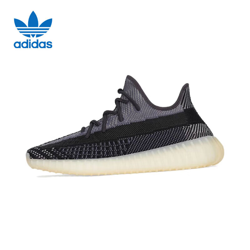 阿迪达斯三叶草男鞋椰子350春夏Yeezy跑步鞋FZ5000UK7.5码41