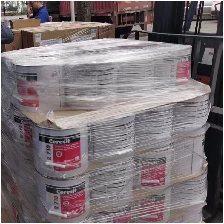 漢高（Henkel）橡膠地板專用膠水 德國漢高塑膠地板膠水 R710雙組份聚氨酯粘合劑 單價為一組的價格10kg+2kg