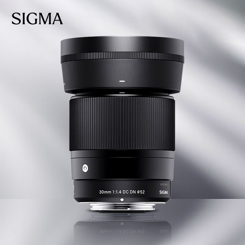 适马（SIGMA）30mm F1.4 DC DN Contemporary 半画幅 大光圈定焦镜头 微单人像直播（索尼E卡口）