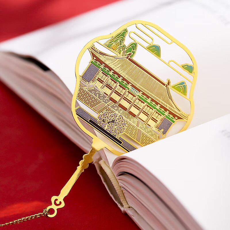 小雕匠南京地标金属书签礼盒套装北京故宫博物院文创中国古风旅游纪念品送老师同学生奖励生日礼物伴手礼