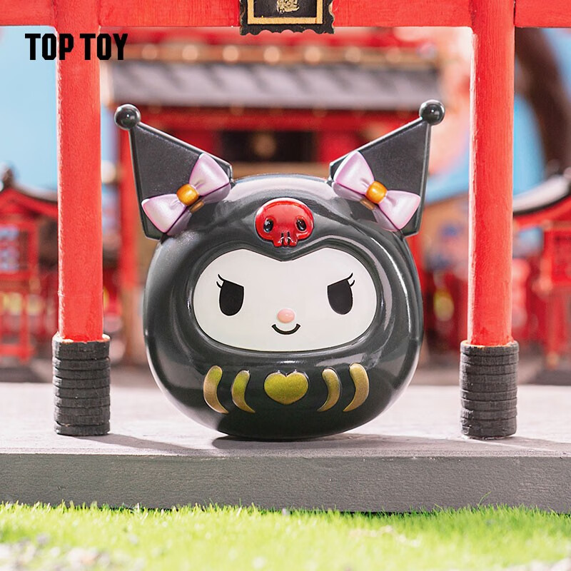 TOP TOY达摩不倒翁盲盒手办女生礼物玩具潮玩摆件情 生日礼物 单盒（随机发 拍8个非整盒）