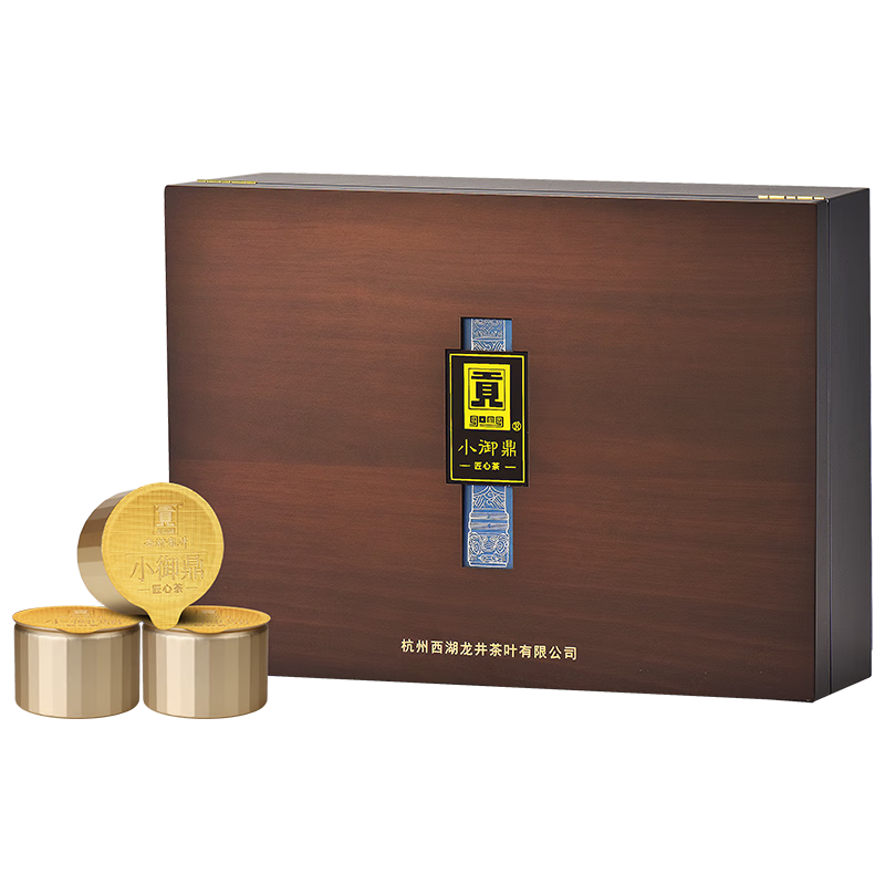 貢牌綠茶小御鼎西湖龍井茶精品級100g2025年明前禮盒中秋節源頭直發(fā)