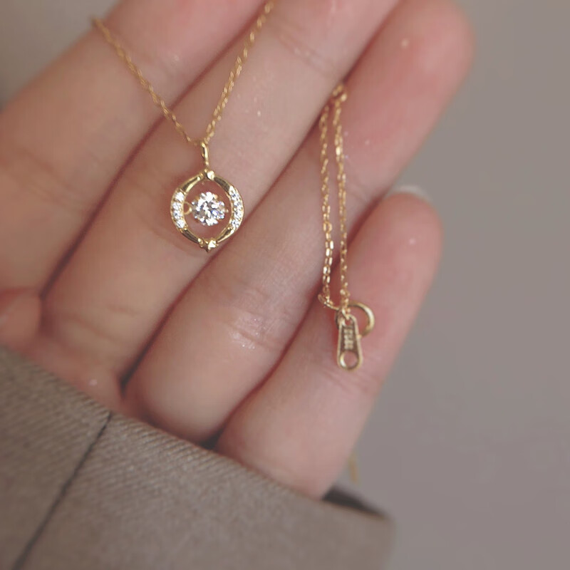 ����ׯ԰S925����14K�鶯�����ο�����Ů С����Ƹ�ͨ������������ ��ɫ 925�� 48Ԫ