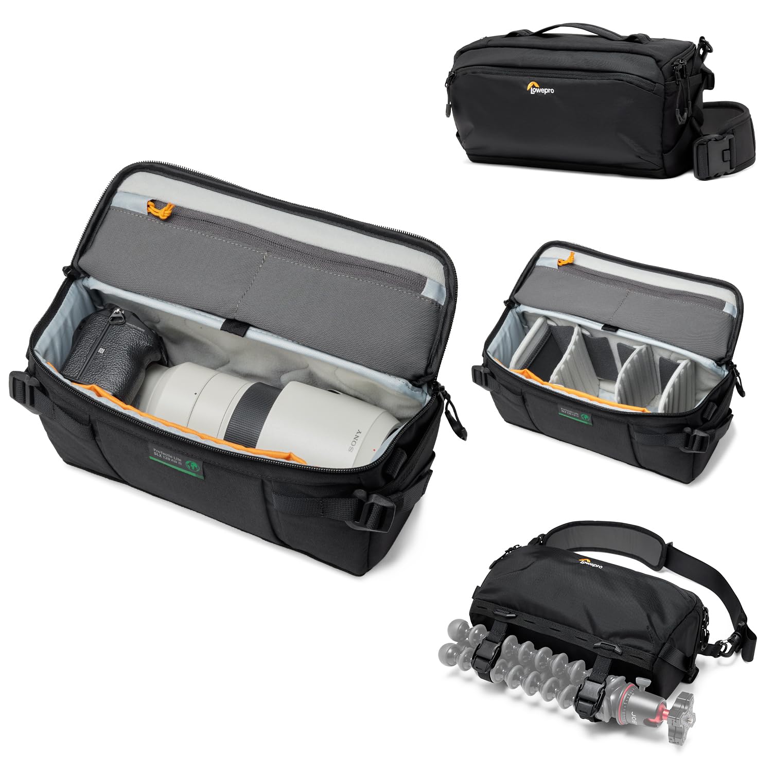 LOWEPRO 乐摄宝 ProTactic Lite SLX 120 AW III 相机单肩包 专业相机 5升容量