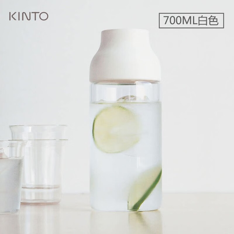 涼水壺玻璃耐熱高溫防爆家用大容量冷萃壺涼白開水瓶杯 冷水壺700ml 0只
