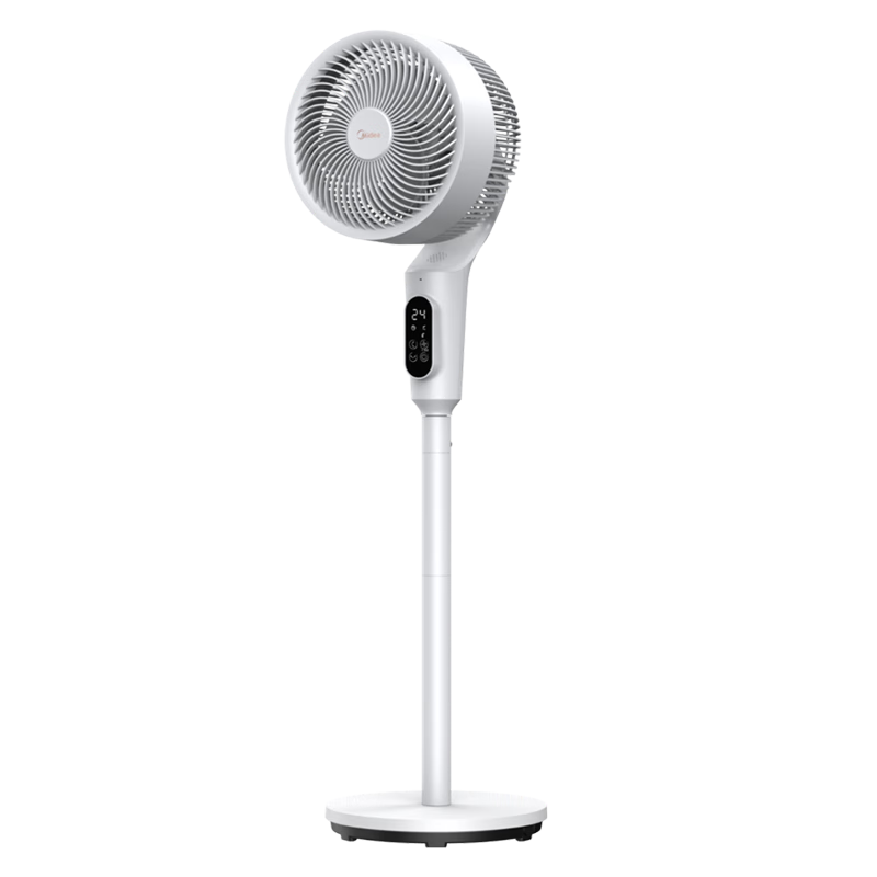 美的（Midea）空气循环扇 电风扇家用立式落地语音风扇直流变频轻音节能小风扇抑菌净化电扇  GDI24WG