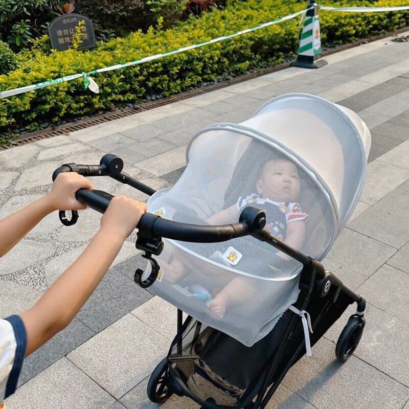 CYBEX嬰兒車配件嬰兒推車蚊帳mios Eezy s+ priam balios嬰童推車 Cybex加密加大白色蚊帳