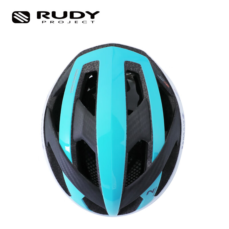 RUDY PROJECT璐迪骑行头盔男女胜利车队同款自行车装备公路盔碳纤维半盔REBEL 光泽白金（巴林胜利车队限量版） L（适合头围59-61cm）