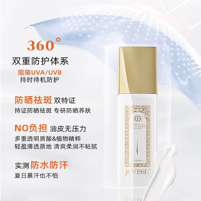 JOVISSE冰肌隔离美白防晒霜 一瓶 30g