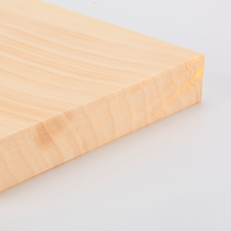 陳州银杏木宝宝辅食板白果实木菜板水果板迷你砧板家用宿舍切菜板案板 原木色 方形辅食板30*20*2cm