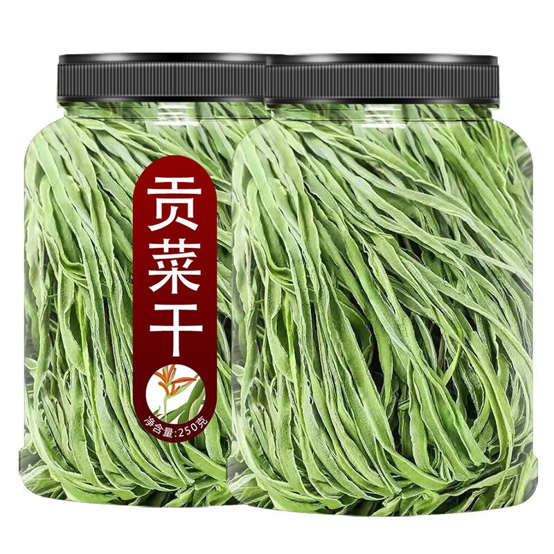 新日期窩筍干干貨脫水蔬菜干干散裝萵筍干500g自制農(nóng)家貢菜萵 3罐貢菜干750g