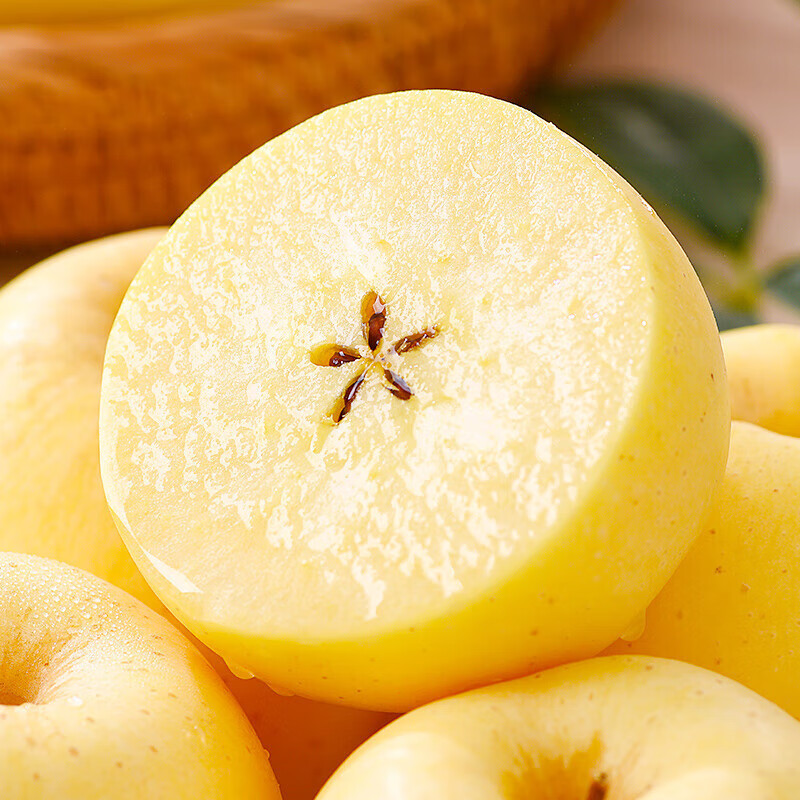 京蚨鲜【顺丰/JD】山东黄金维纳斯苹果团购送礼年货节礼盒 带箱9-10斤大果【80-85mm】净重8.5