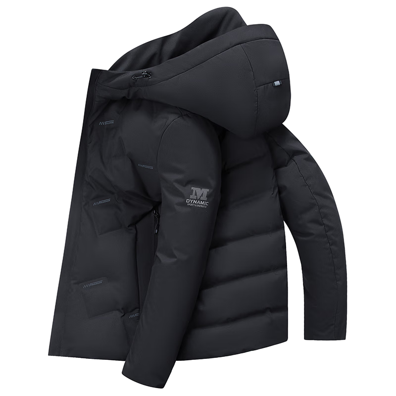 ���ɣ�ROMON���̿�Ӻ����޷���ʿ��ñ���׶����¿������걣ů��װ���·����� ��ɫ 4XL (195) �ʺ�180-200�� 178.96Ԫ