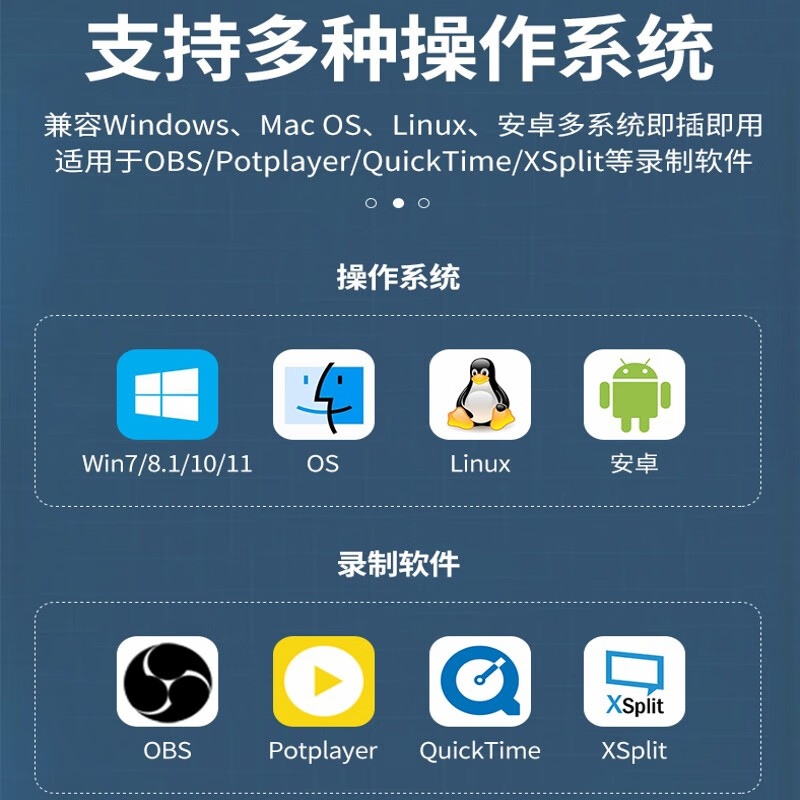 春程USB转AV公母高清音视频采集卡 DV摄像机转录AV模拟 老式录像磁带导入电脑机顶盒 摄像机画面采集 USB转AV公采集卡