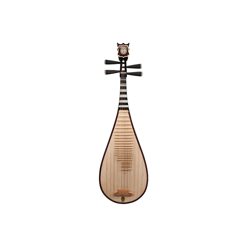敦煌牌琵琶560/560M花梨木 乌木相轸 清水 如意头花