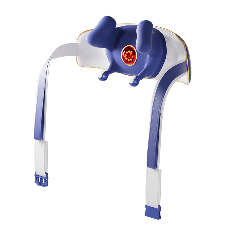 兔唯乐（Tunvole）肩颈按摩器斜方肌颈椎按摩器肩颈背部按摩仪颈椎热敷揉捏红光热灸办公室生日礼物送女生男友实用