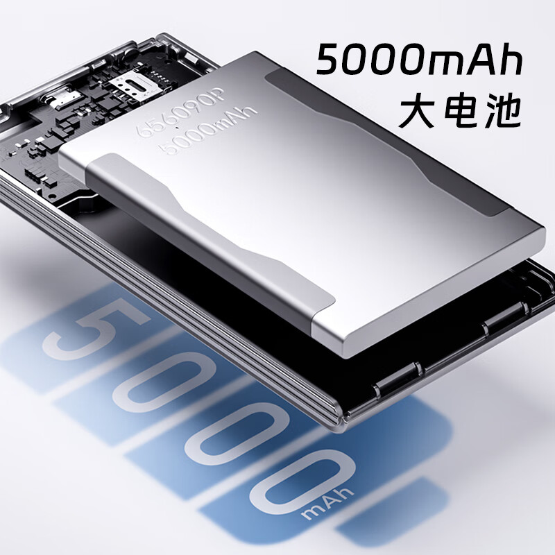 闪鱼5g移动随身wifi游戏电竞无线网卡携带wifi无线流量2025款无限上网卡路由器车载免插卡热点笔记本 【4G商务范】5000毫安超高续航移动电信版