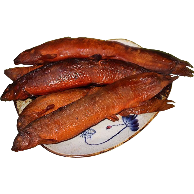 邦暉嘉正宗河北保定白洋淀特產(chǎn)煙熏泥鰍 鍋包魚熏魚真空包裝大肉泥鰍包 1斤河泥鰍試吃
