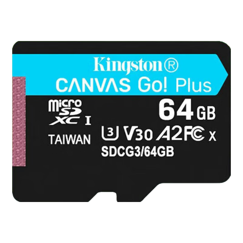 金士頓 行車記錄儀內(nèi)存卡 高速監(jiān)控?cái)z像頭專用卡 micro sd 存儲(chǔ)卡無人機(jī)TF卡 手機(jī)內(nèi)存卡 150M/S 64G U3 170M/S【無人機(jī)推薦】