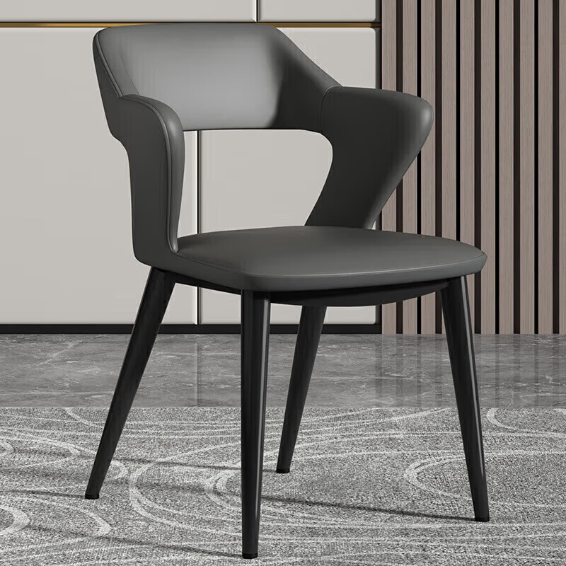 金格羽创意家居轻奢家用现代简约休闲靠背其他日杂小件 深灰色【两把】