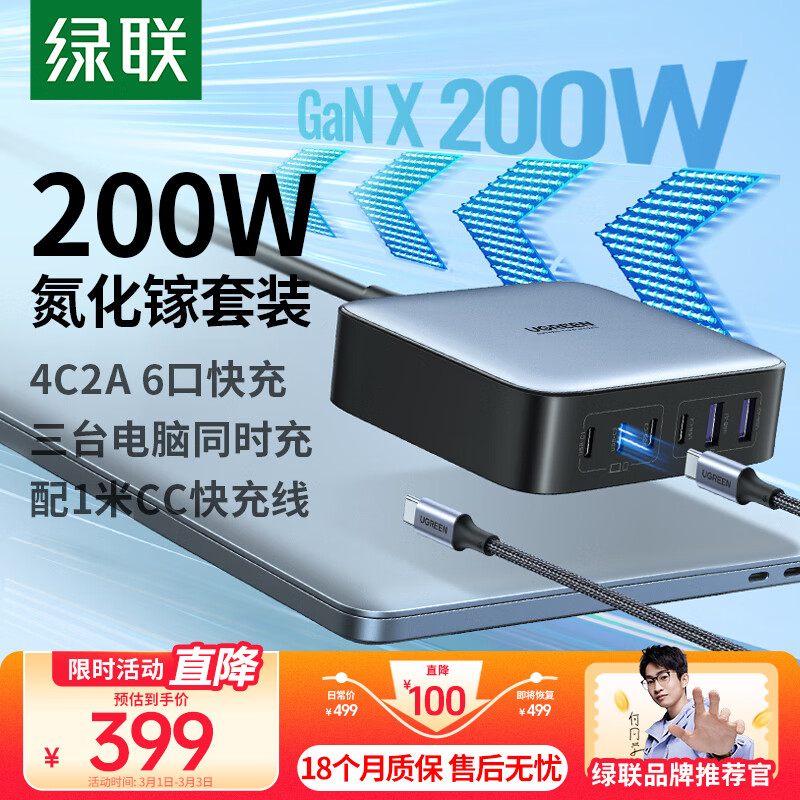 ����200W�����س������ڿ��ͷ������߰�ͨ��pd45/65/100Wƻ��16MacbookPro����ʼǱ������ֻ�����