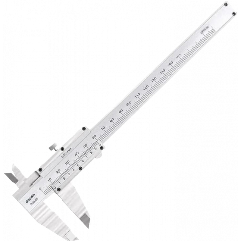 ������deli���߾���̼���α꿨�߻�еʽ�����ھ��⾶רҵ������������ ̼��/������0-150mm��DL92150 31.41Ԫ(������)