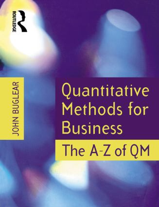 预订 quantitative methods for business