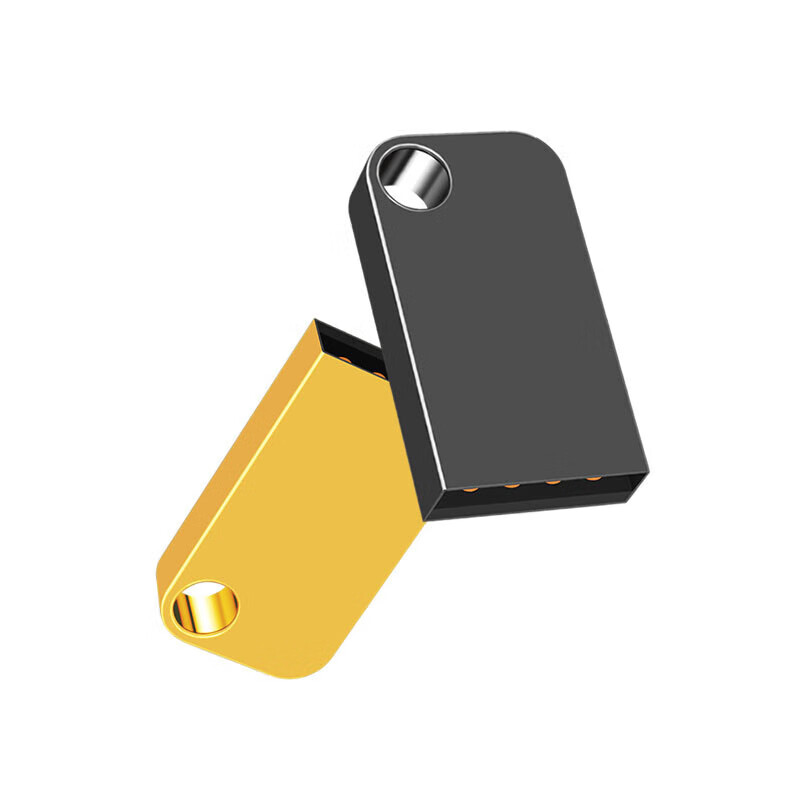 SomnAmbulist【精选直发】金属 USB2.0 U盘U8M金属高速迷你防水便携式创意车载学习办公投标小移动优盘 银色 1GB