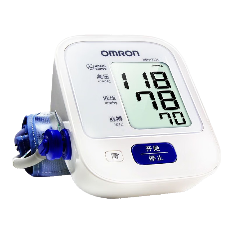 欧姆龙（OMRON）欧姆龙7124 Omron/欧姆龙 电子血压计(上臂式) HEM-7124 电子血压计HEM-7124(上臂式)