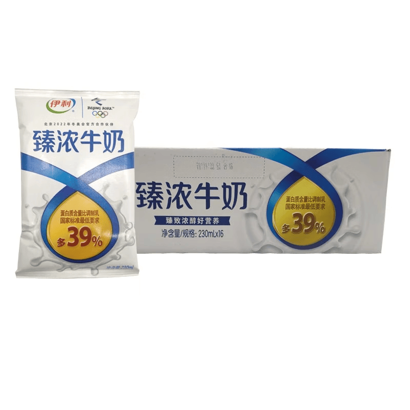 伊利无菌枕240ml*16袋/臻浓牛奶230ml*16袋/牛奶儿童早餐奶 臻浓牛奶230ml*16袋