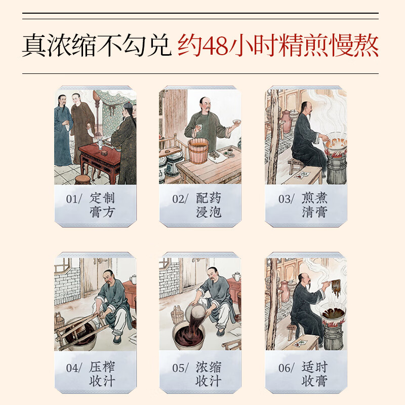 方回春堂【礼盒】阿胶八珍四物膏四物汤黄芪党参玫瑰花女养生膏阿胶膏送礼 阿胶四物膏 160g*1盒