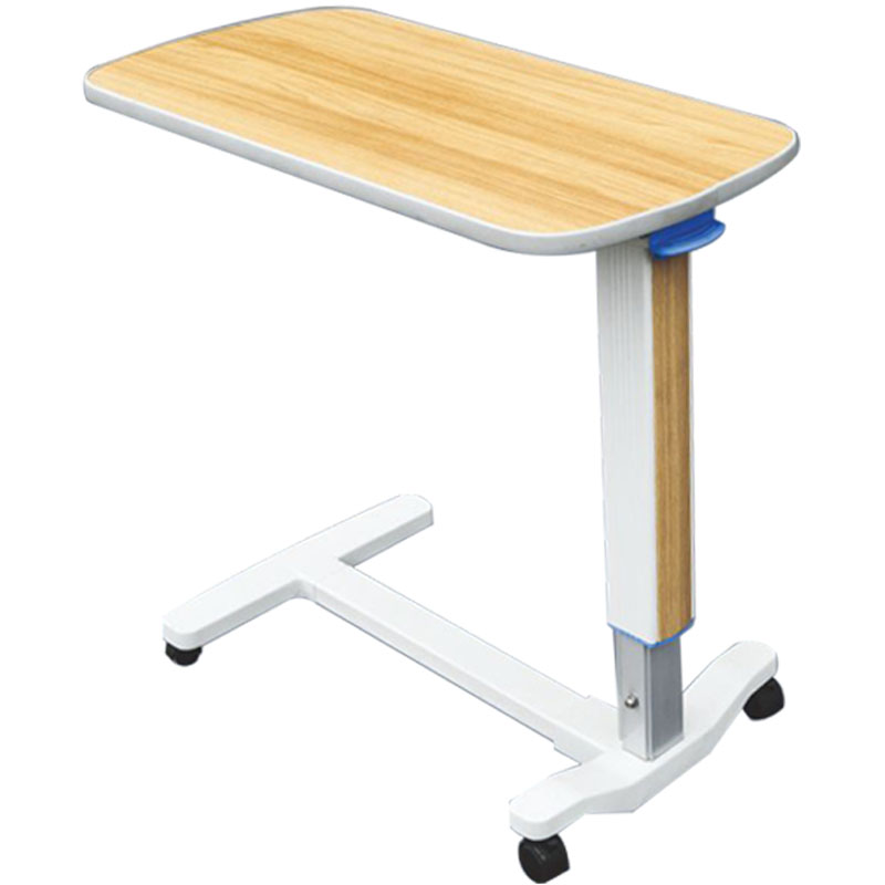 医院移动升降餐桌车床边桌子电脑吃饭桌月子中心护理桌abs医用 木质