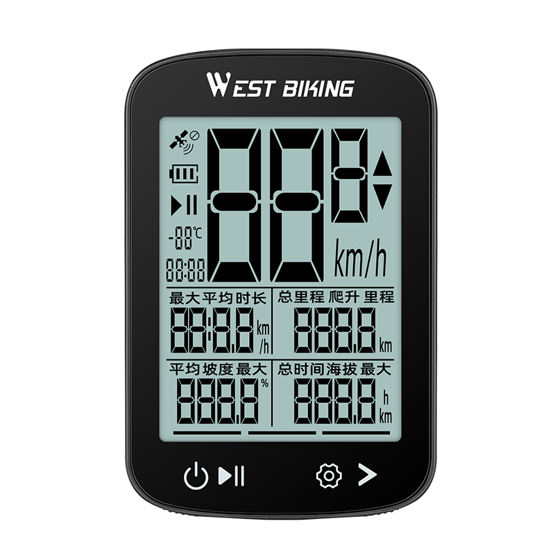 ߣWestBikingXQ2·гGPSɽ̱豸