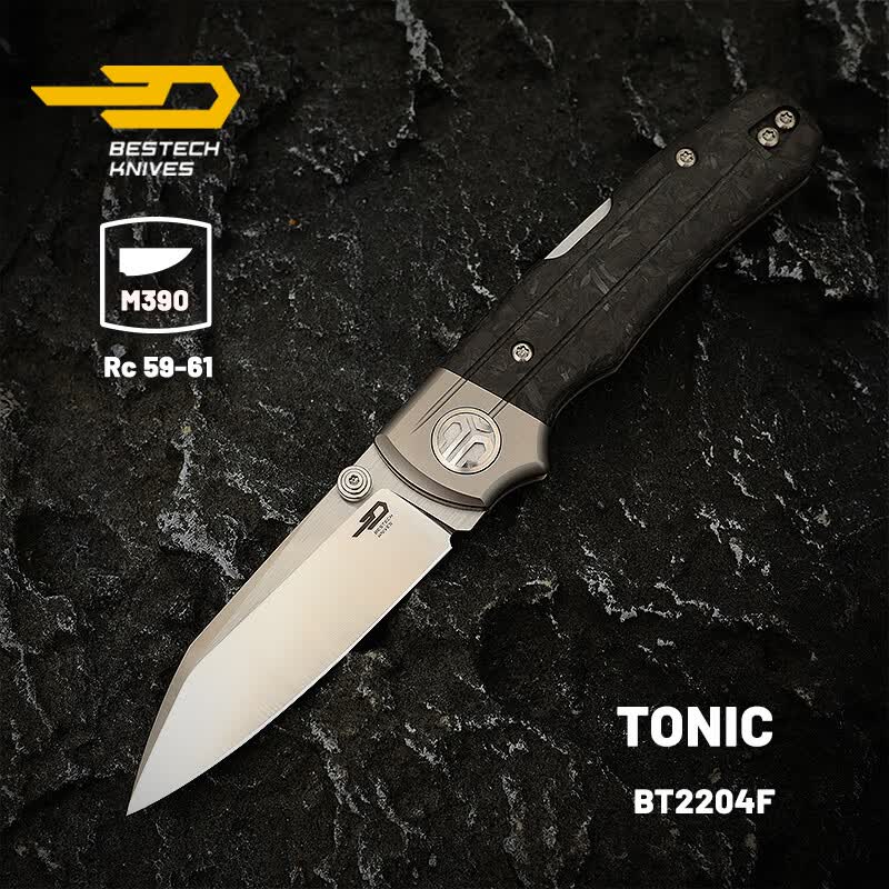 BESTECH KNIVES�����۵��� M390�ֲ��� ��Ӳ�� ����װ��¶Ӫ���� BT2204F
