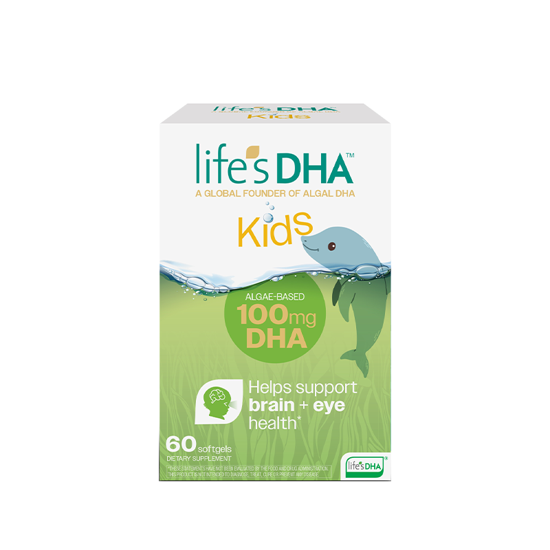 Life's DHA帝斯曼【源头品质】dha婴幼儿0-3岁儿童学生宝宝DHA藻油60粒