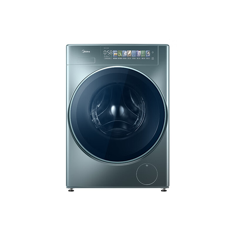 美的（Midea）滚筒洗衣机全自动家用 MD100LAIR 10公斤洗烘一体超薄全嵌 元气轻氧 以旧换新 家电国家补贴