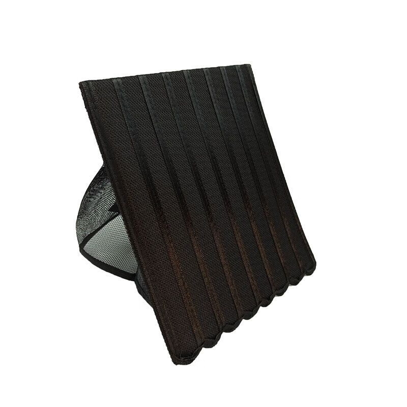 用品道帽道士帽九梁巾太极九梁巾八卦帽子太极帽子纯阳巾道帽 黑色素