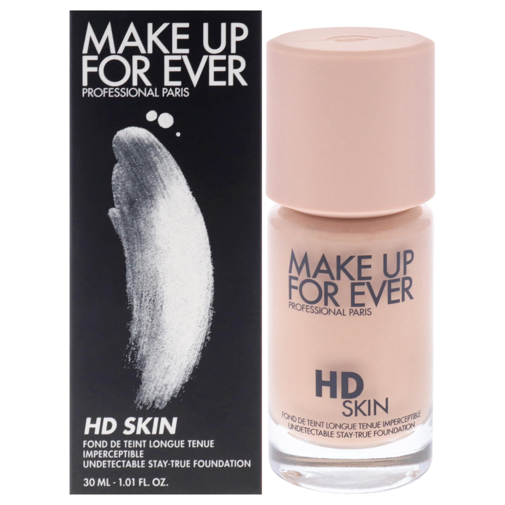 玫珂菲（MAKE UP FOR EVER） HD肌膚粉底液 全天持妝 遮瑕啞光 2N34色 29ml