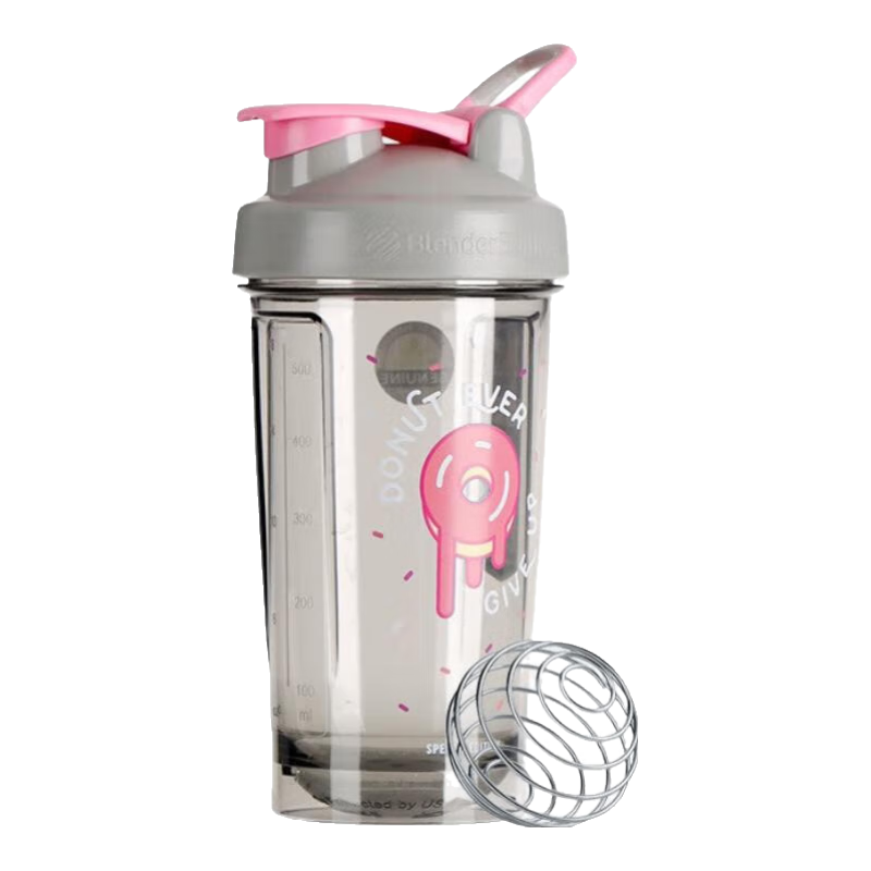 Blender Bottle���׷�ҡҡ���˶�ˮ�� ���������ϱ����̶Ƚ�����Я������ʿŮ�� tritan������Ȧ710ml 121Ԫ
