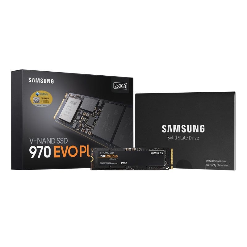 三星（SAMSUNG）250GB SSD固态硬盘 M.2接口(NVMe协议) 970 EVO Plus（MZ-V7S250B）