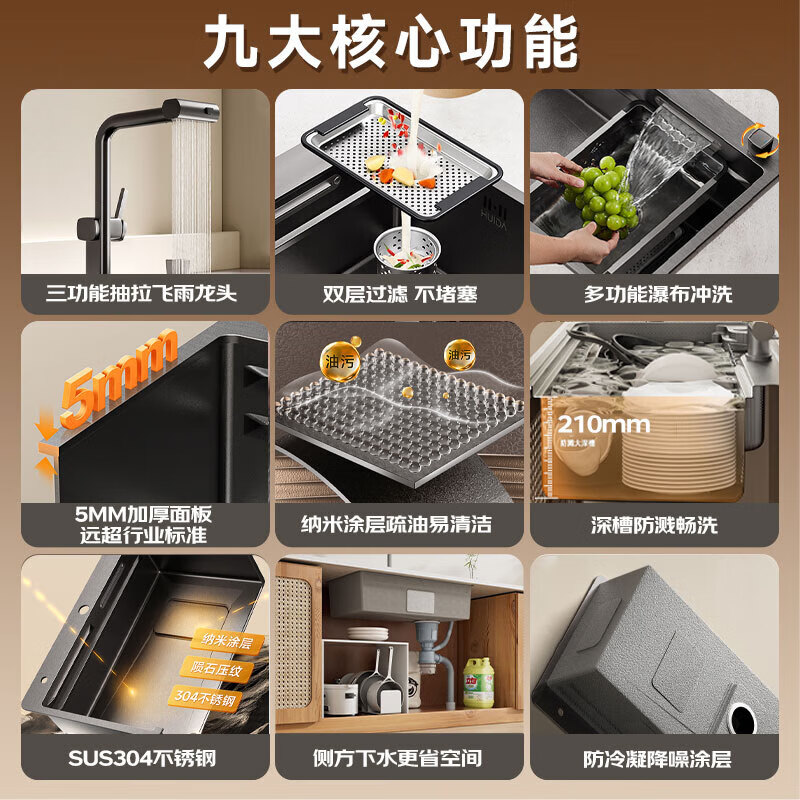 厨房水槽怎么选？2025年这7款大品牌，耐用又好清洁，做饭更轻松-图片5